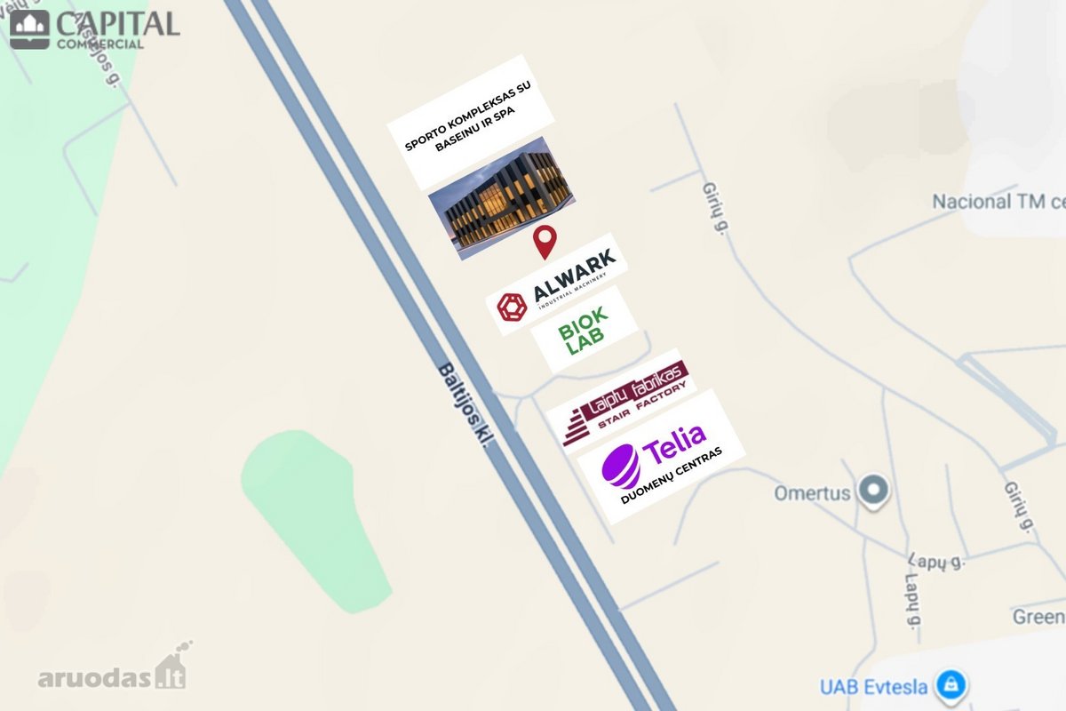 Nuomojamos ką tik pastatytos administracinės - nuotraukos Nr. 40
