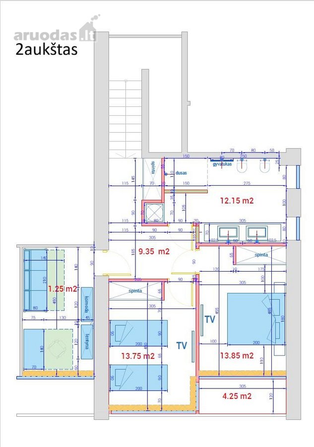 Parduodamas naujai, kruopščiai renovuotas - nuotraukos Nr. 24