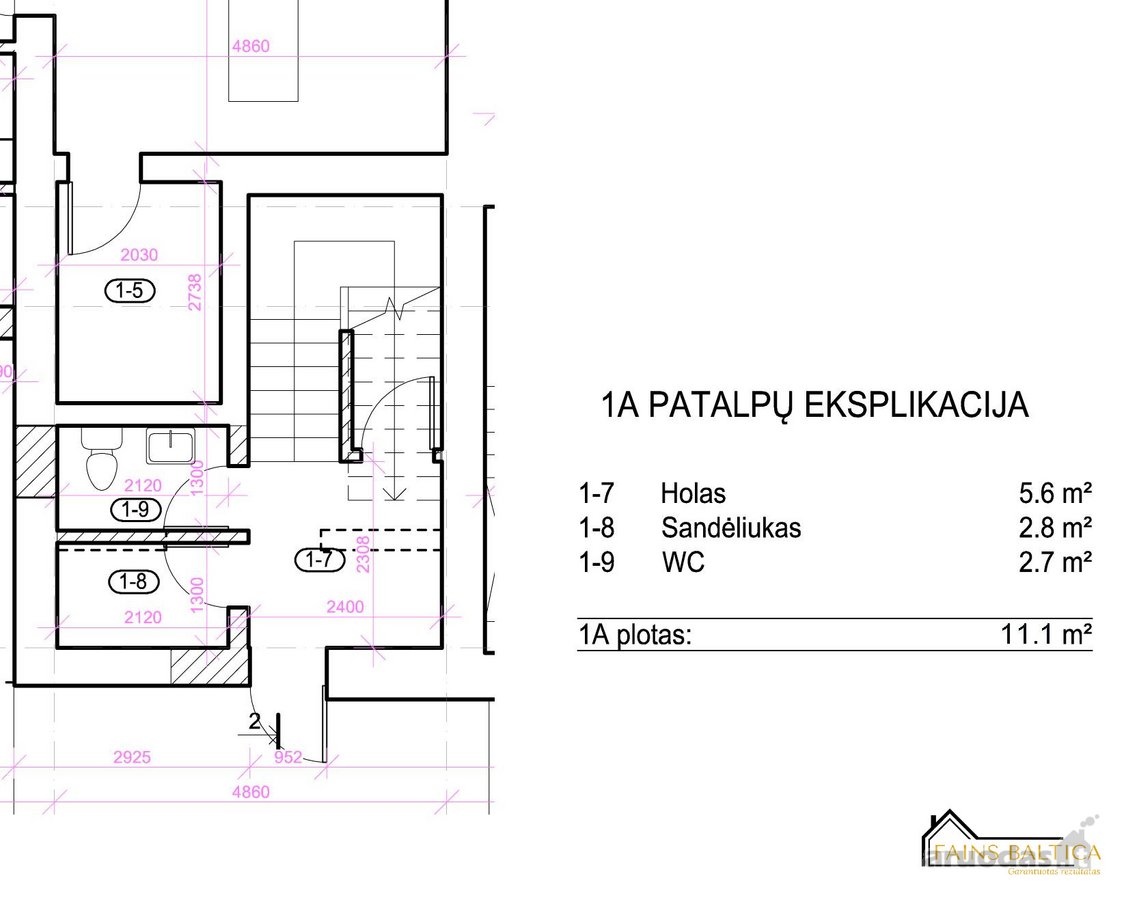 Nuomojamos 70,6 m² šviesios ir funkcionalios - nuotraukos Nr. 25
