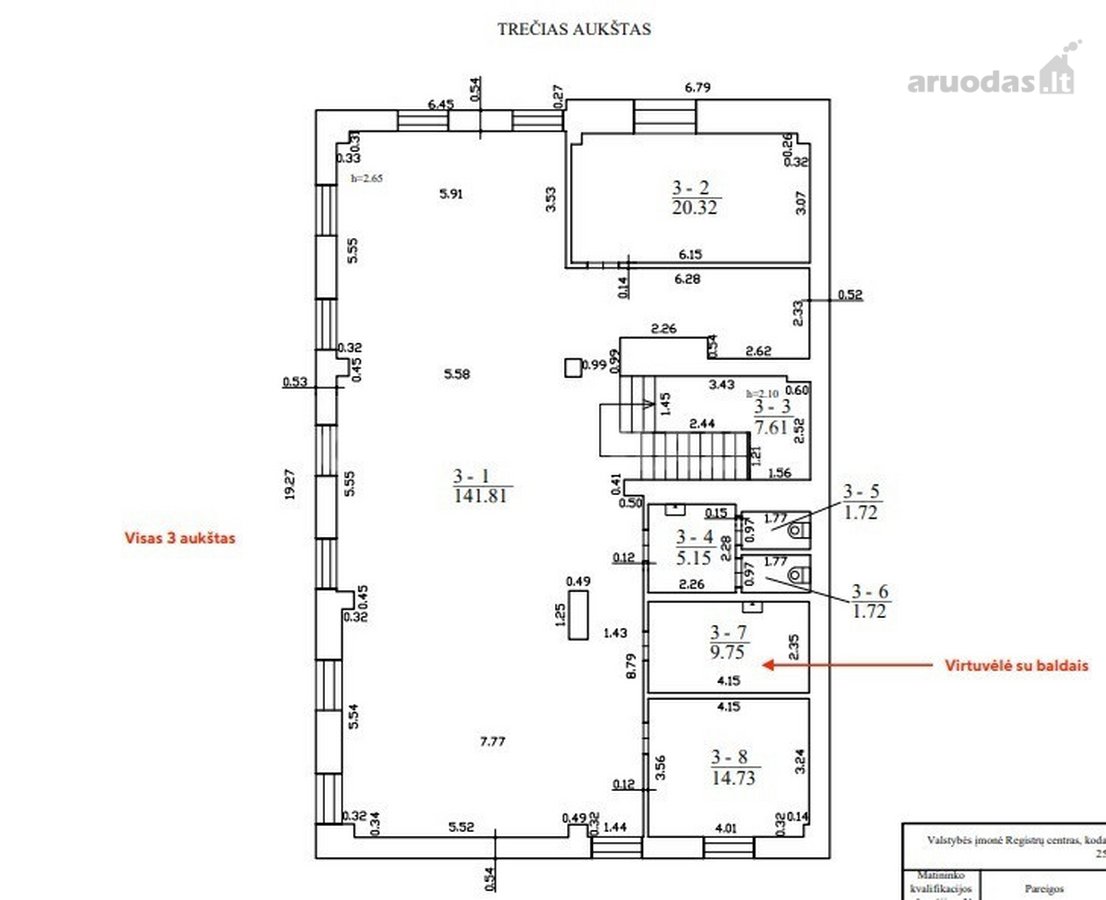 Nuomojamos 38-203m² ploto administracinės - nuotraukos Nr. 16