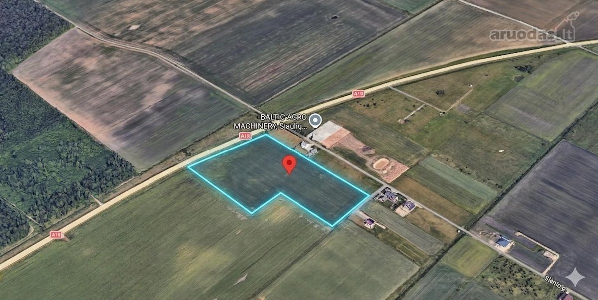 Parduodamas perspektyvus 4,50 ha (450 arų)