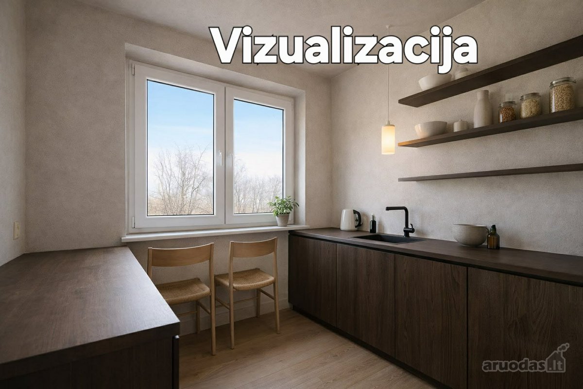 2 Kambarių Butas Strategiškai Puikioje - nuotraukos Nr. 13