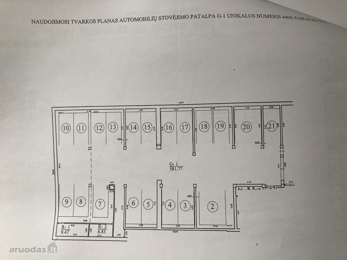 Parduodama plati dvieju automobiliu stovejimo - nuotraukos Nr. 6
