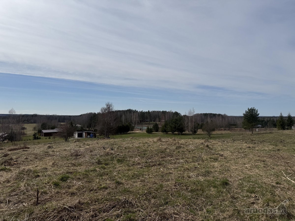 80 arų rekreacinis sklypas su panoraminiais