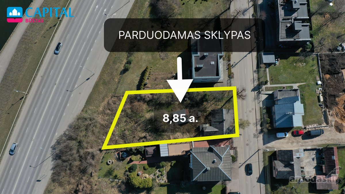 Parduodamas 8,85 A Sklypas Su Namu