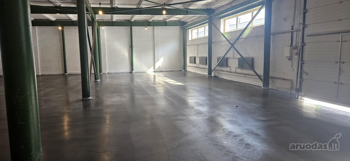 Išnuomojamos tvarkingos sandėliavimo patalpos
