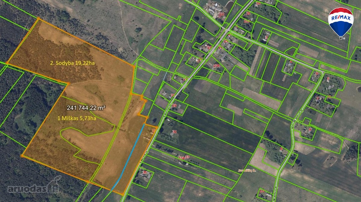 For sale – a land plot with buildings (near - nuotraukos Nr. 10