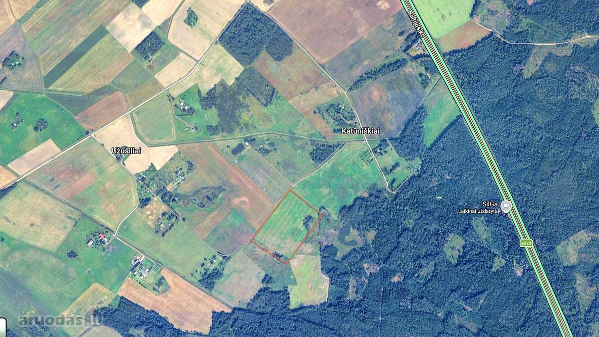 Parduodamas taisyklingos formos 7,42 ha žemės - nuotraukos Nr. 2