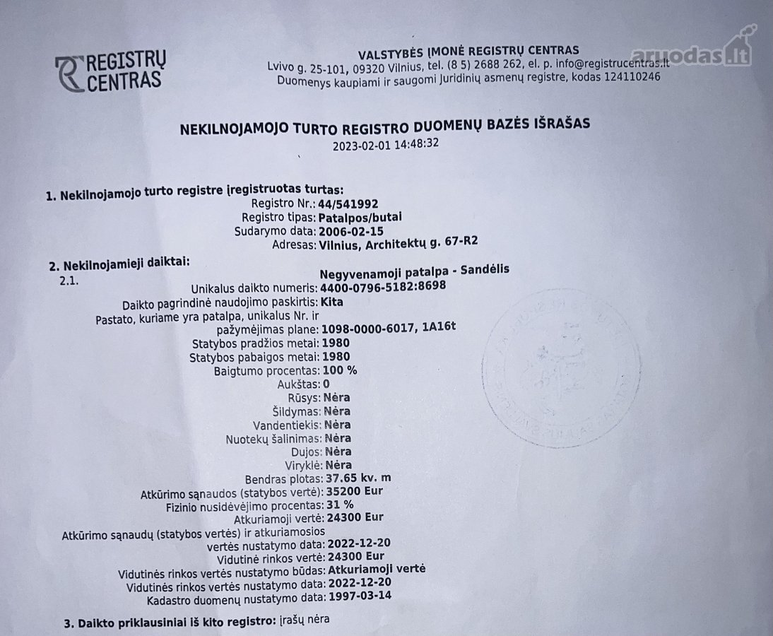Parduodama patalpa Lazdynų rajone, 16 aukštų - nuotraukos Nr. 2