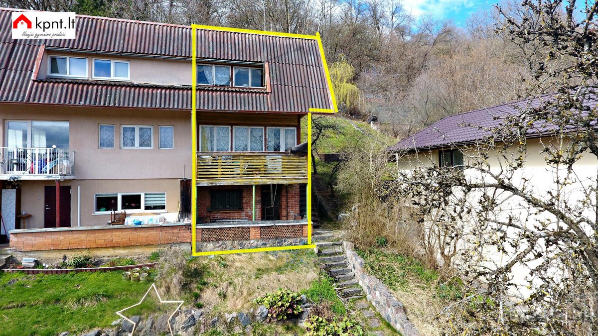 Parduodamas sklypas su 46 kv. m blokuotu sodo
