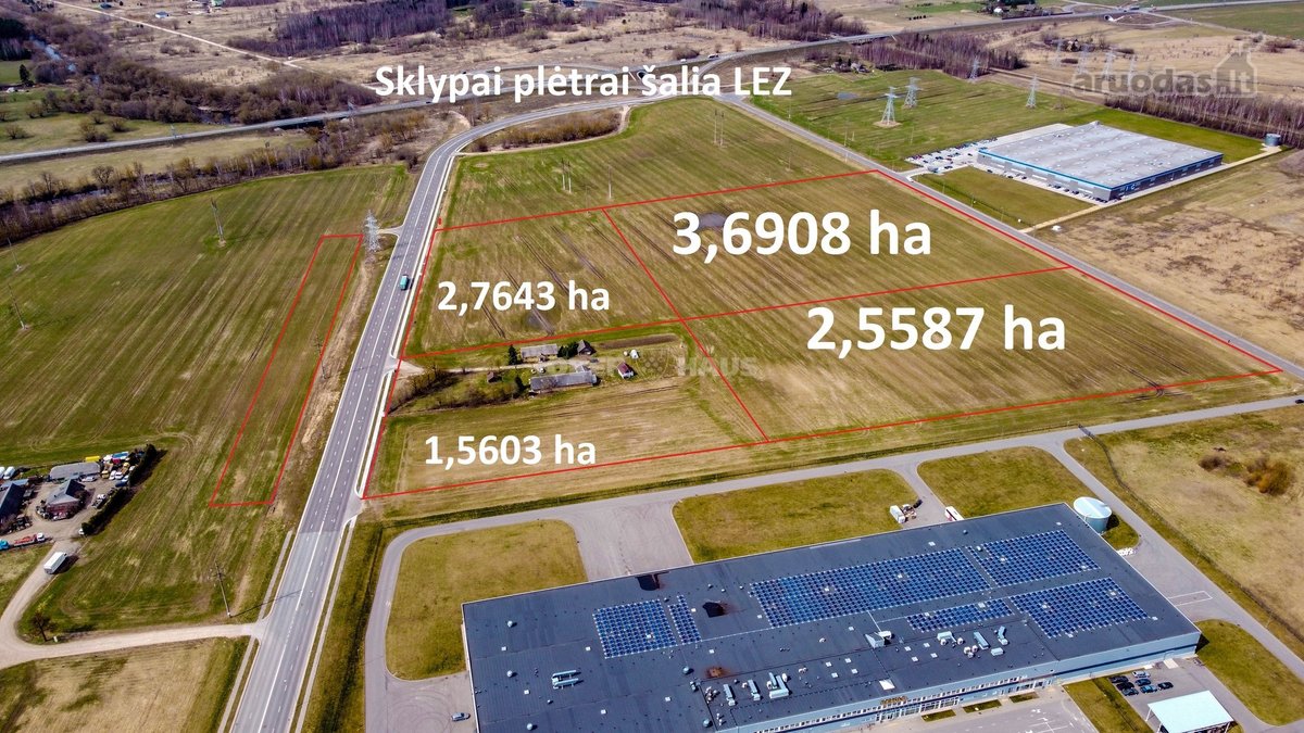 Pramonės ir sandėliavimo paskirties sklypas, - nuotraukos Nr. 2