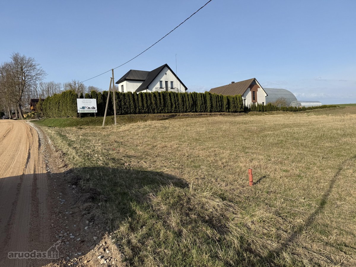 Parduodami 3 sklypai netoli Šiaulių. Geras
