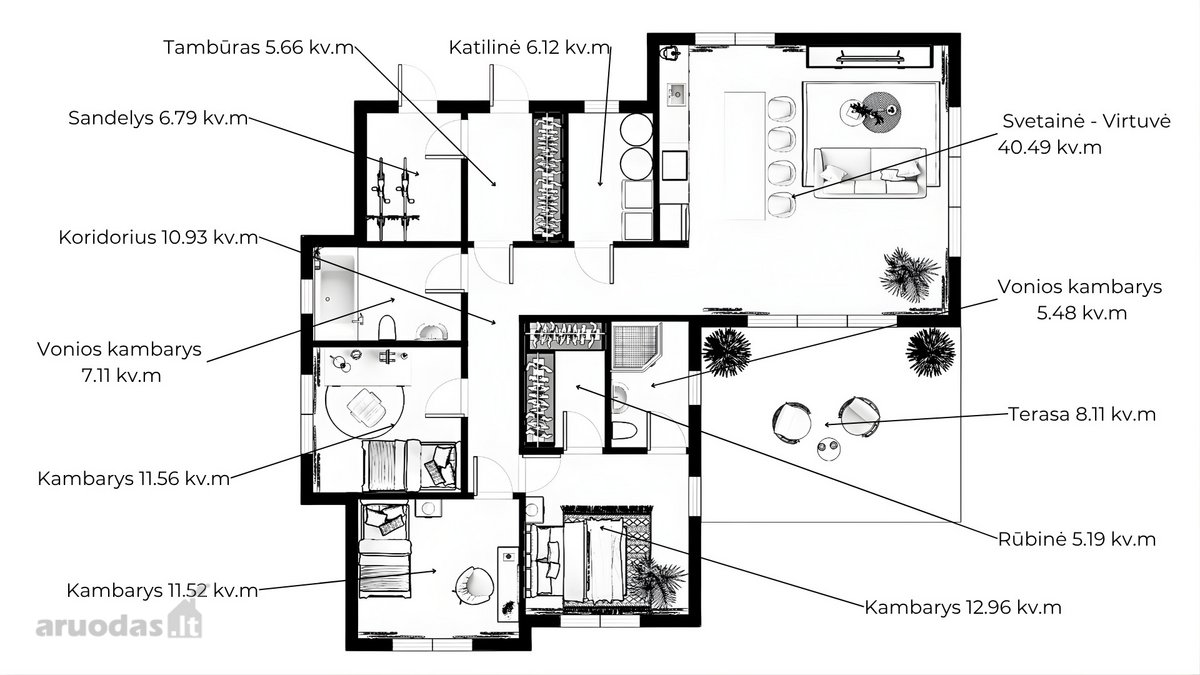 Namai, kuriuose gyvensi taip, kaip nori tu – - nuotraukos Nr. 15