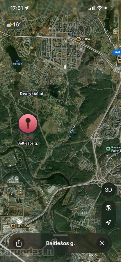 ? Sklypas su statybos galimybe prie Pilaitės - nuotraukos Nr. 3