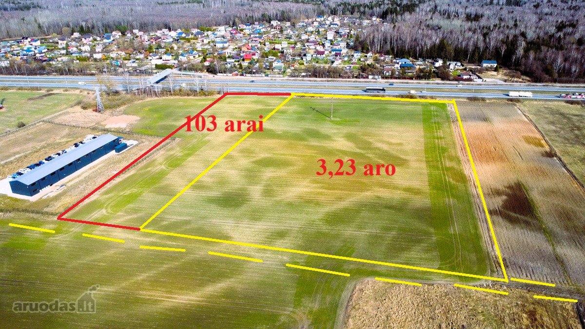 Parduodamas 3,23 Ha Sklypas Prie Magistralės - nuotraukos Nr. 5