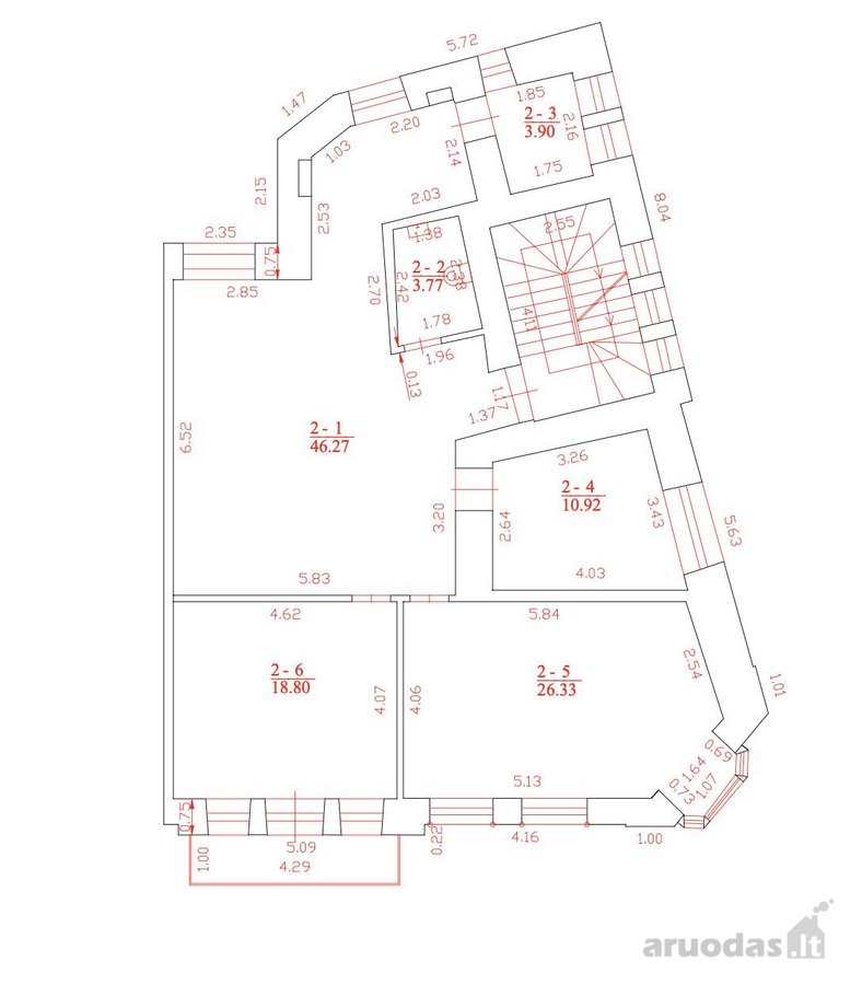 Vilniaus miesto centre prie Lukiškių aikštės - nuotraukos Nr. 9