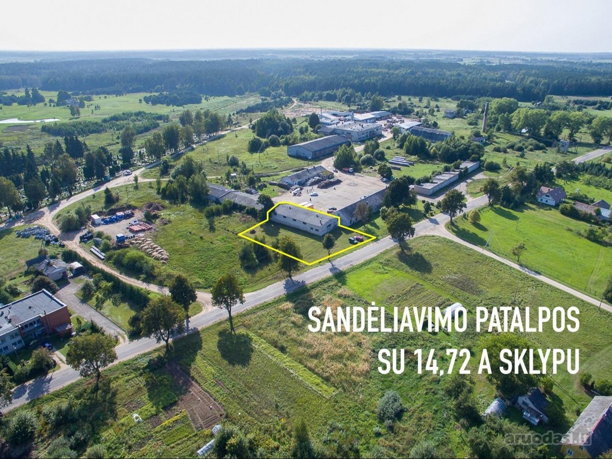 Sandėliavimo patalpos (352kv/m.) ir žemės - nuotraukos Nr. 19