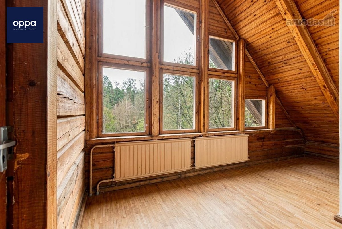 Parduodamas erdvus 2 aukštų rąstinis namas - nuotraukos Nr. 27