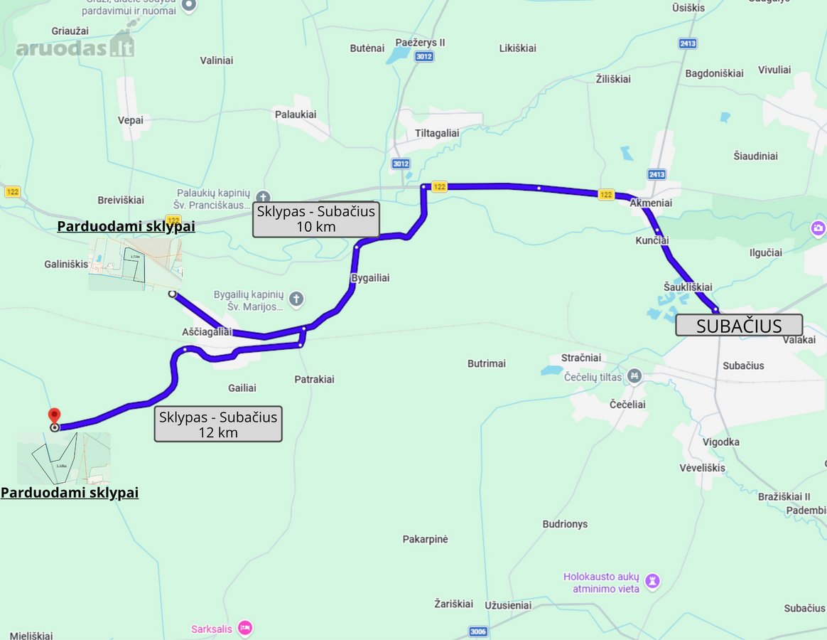 Parduodami Du Miškų Ūkio Paskirties Sklypai - nuotraukos Nr. 16