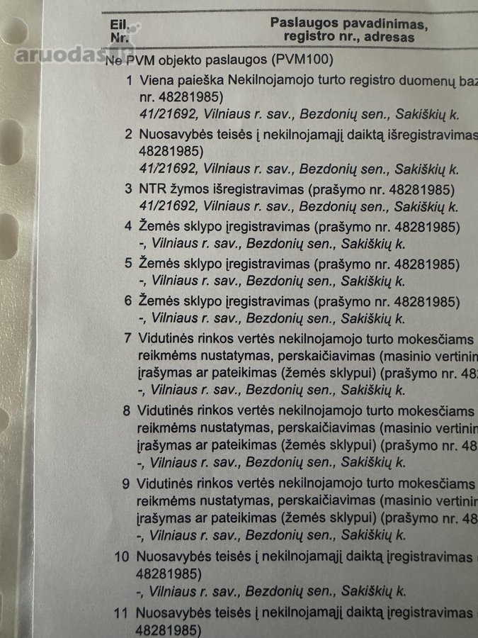 Parduodu nuo 5 iki 100 arų sklypus - nuotraukos Nr. 8