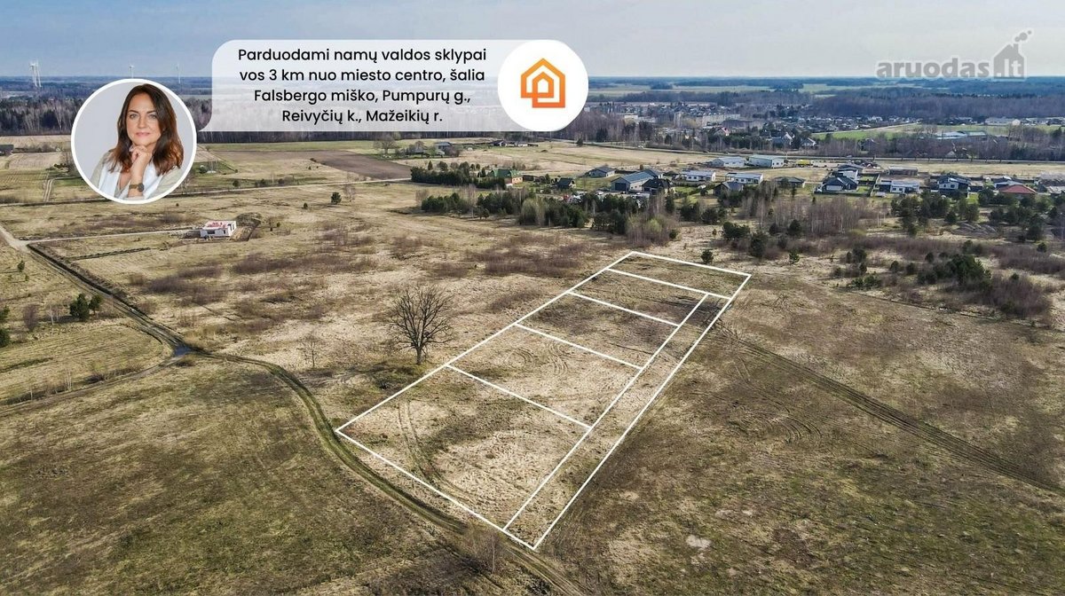 Parduodami namų valdos sklypai Pumpurų g. 17,