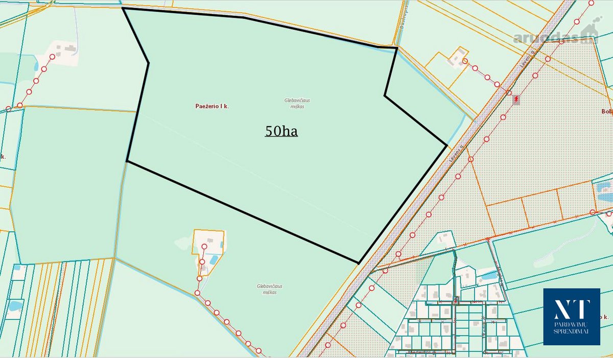 Parduodamas 50,10 ha miškų ūkio paskirties - nuotraukos Nr. 2