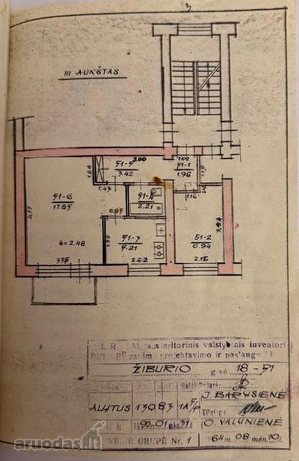 Parduodamas 2 kambarių butas renovuotame name. - nuotraukos Nr. 3