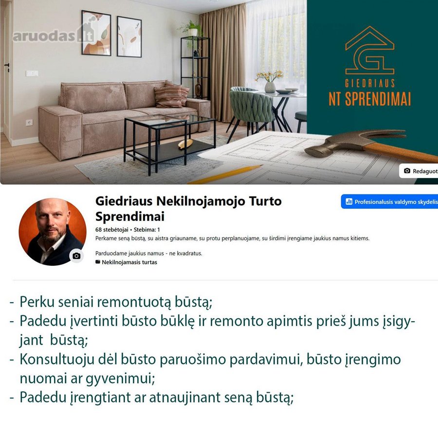 Bus parduodamas naujai įrengtas ir negyventas - nuotraukos Nr. 16
