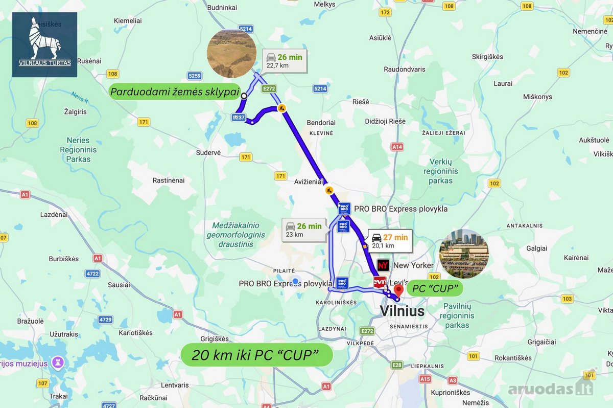Parduodami Didelio Potencialo Žemės Sklypai - nuotraukos Nr. 10