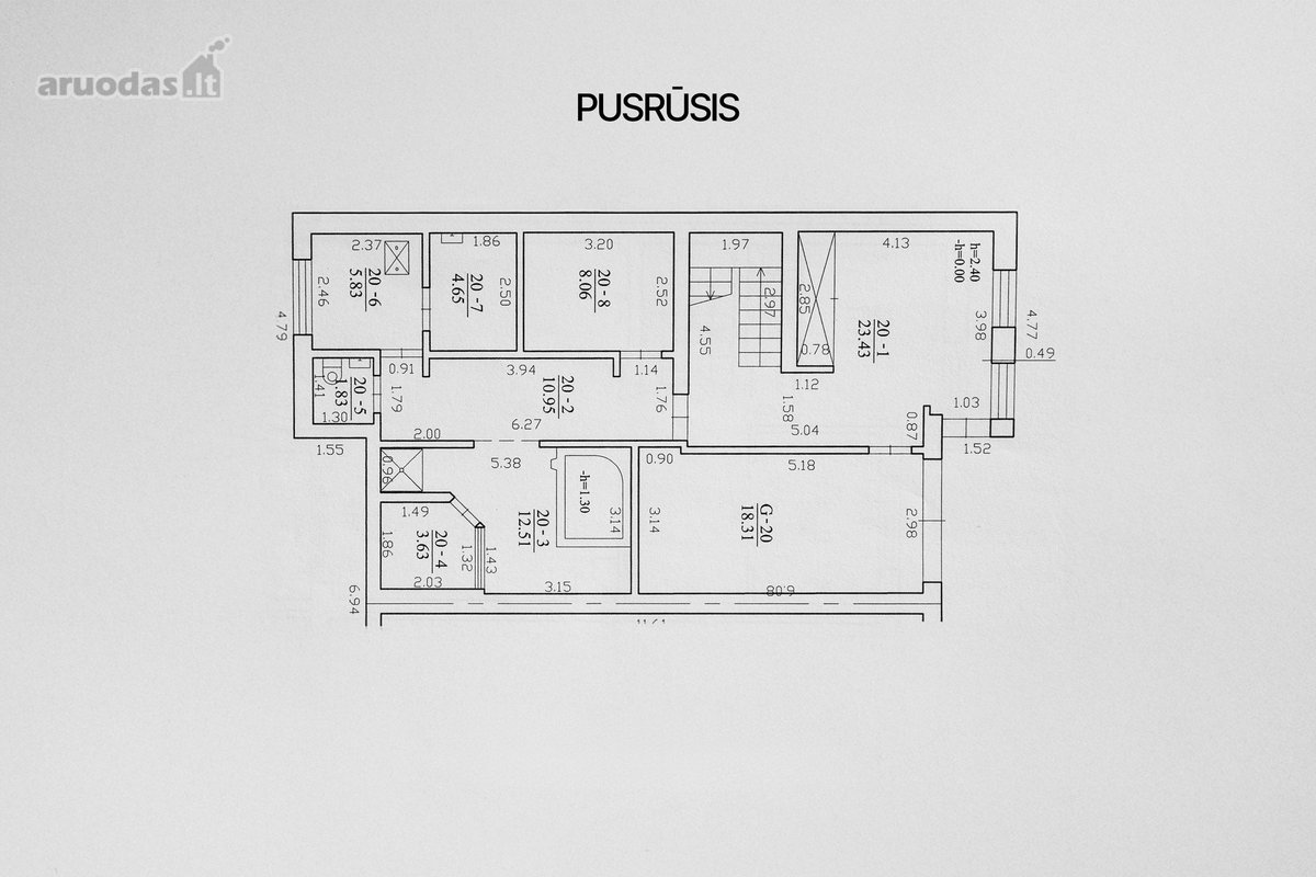 Parduodamas jaukus, patogaus išplanavimo, - nuotraukos Nr. 26