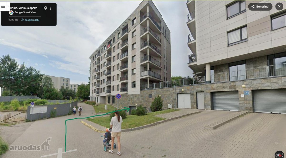 Išnuomojamas požeminė automobilio laikymo