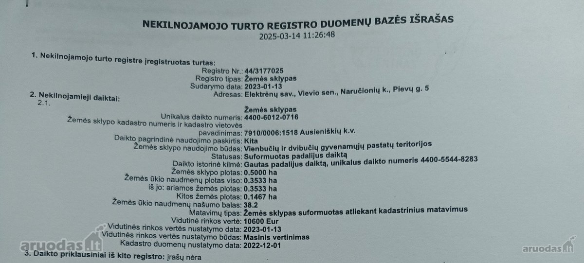 Sklypai Prie Naručionių Ežero – Ramybė, Gamta