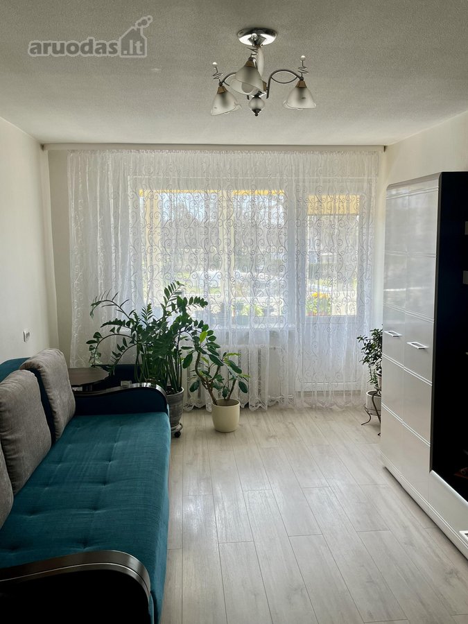 Parduodamas dviejų kambarių butas, namas