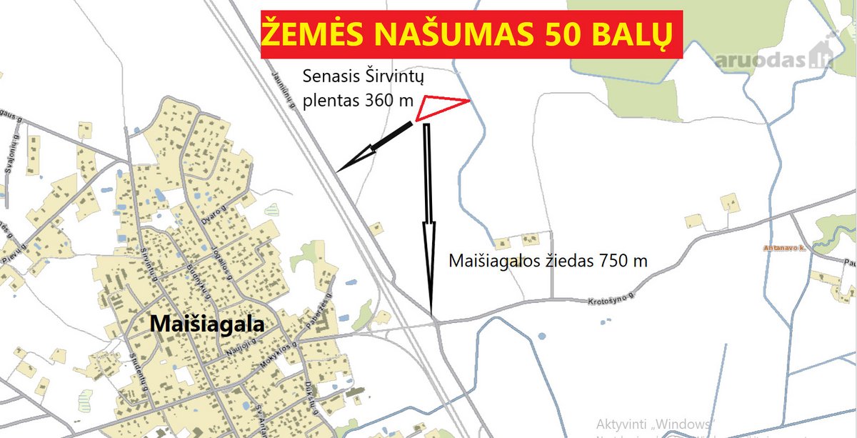 Derlingas Žū pask. sklypas 1,1 ha - nuotraukos Nr. 2