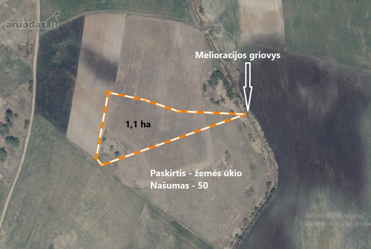 Derlingas Žū pask. sklypas 1,1 ha - nuotraukos Nr. 3