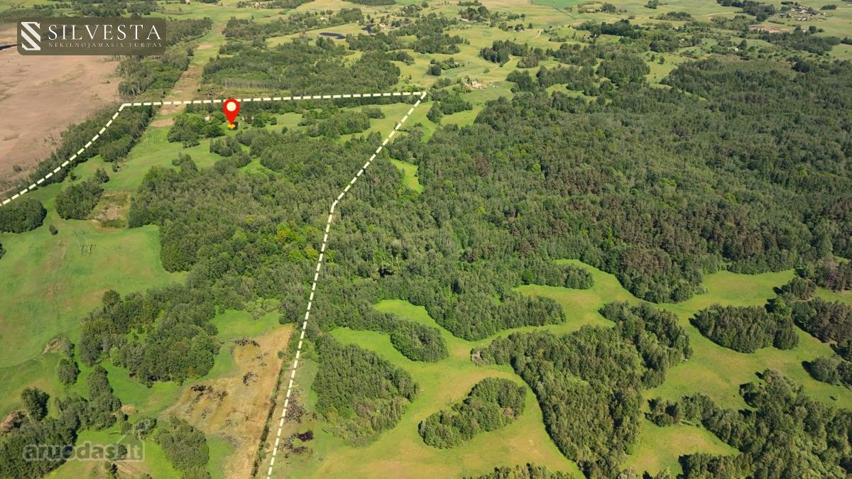 Parduodamas Sklypas 58 Ha Žemės Ir Tvenkiniu, - nuotraukos Nr. 5