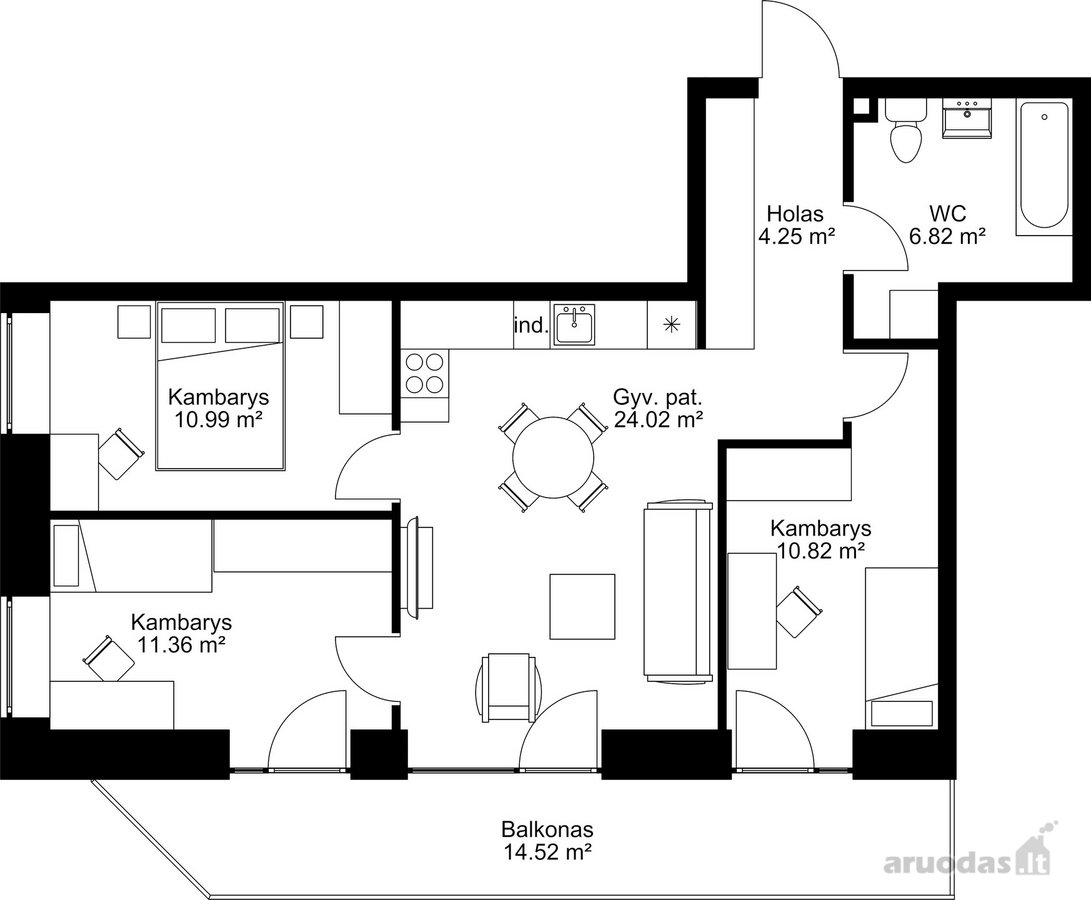 Sky Home II – Naujos kartos namai! - nuotraukos Nr. 3