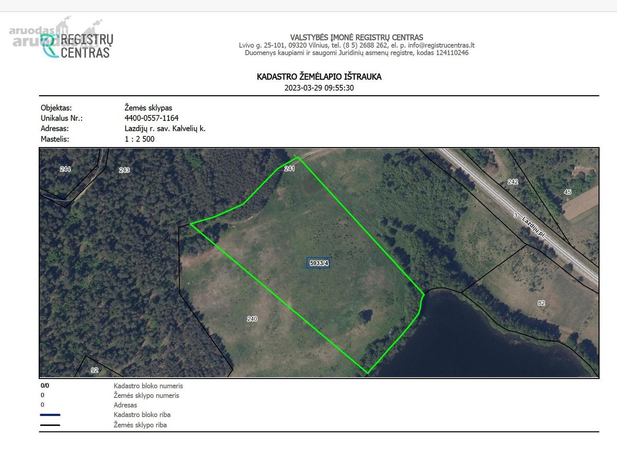 Parduodama Išskirtinis 3,2 Ha Sklypas Prie - nuotraukos Nr. 4
