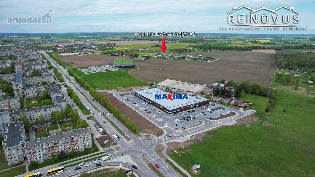 Šalia Šiaulių miesto ribos Parduodamas 7,50