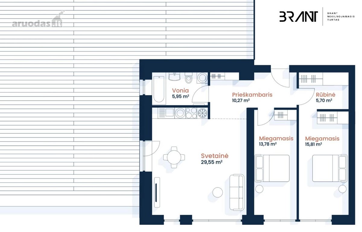 ,Šiaurio namai'' projekte darome Net -24 900 - nuotraukos Nr. 18
