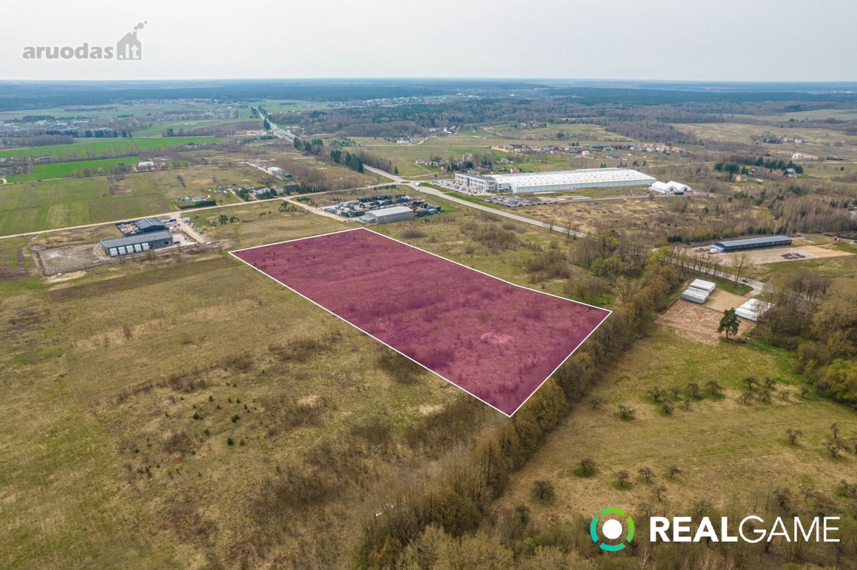 Parduodamas 3,62 ha dydžio žemės sklypas,