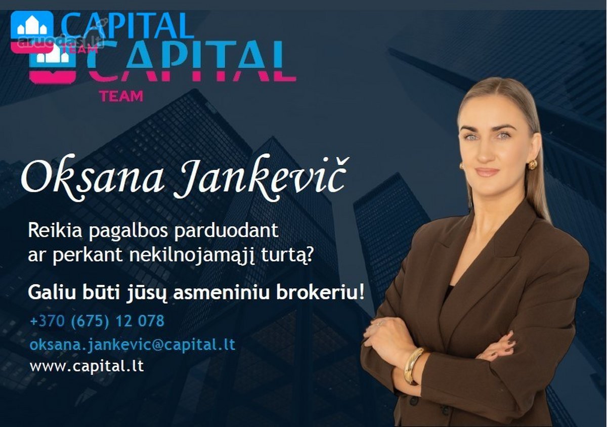 Parduodamas jaukus ir funkcionaliai įrengtas - nuotraukos Nr. 33