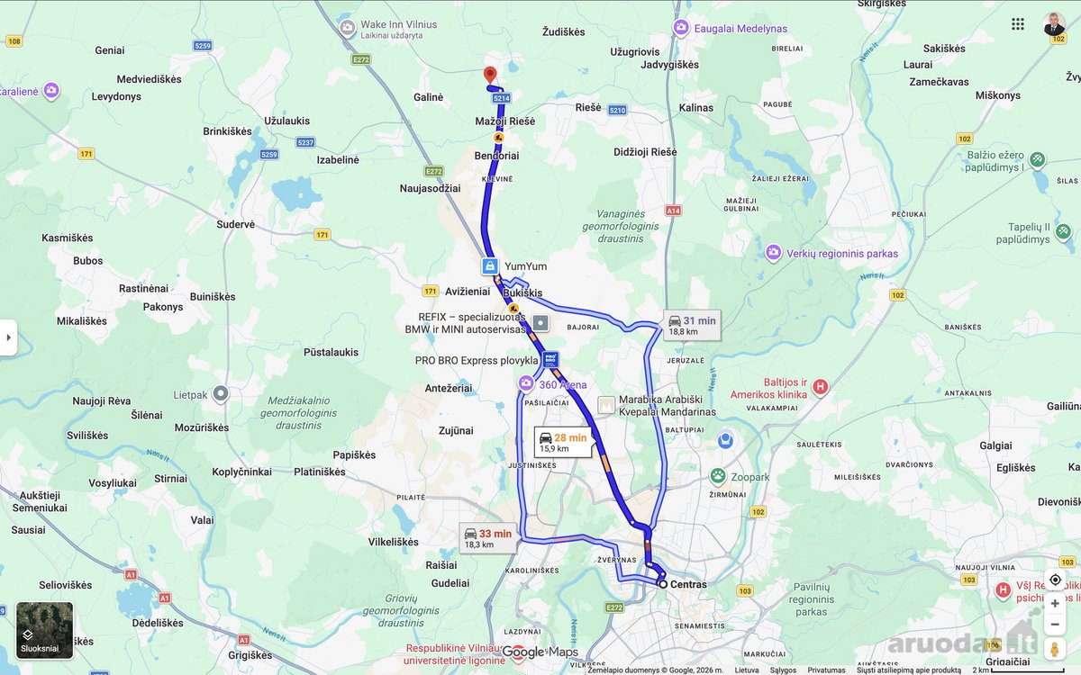 Parduodamas sublokuotas 117,08 kv.m. namas, - nuotraukos Nr. 28