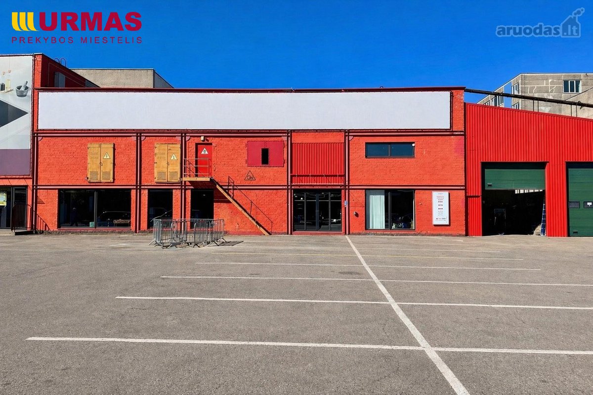 Nuomojamos prekybinės patalpos Urmas prekybos
