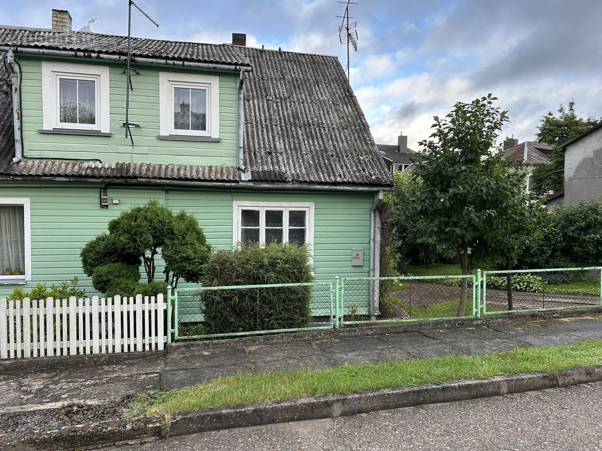 Keičiama jauki 36 m² namo dalis Telšių mieste - nuotraukos Nr. 2