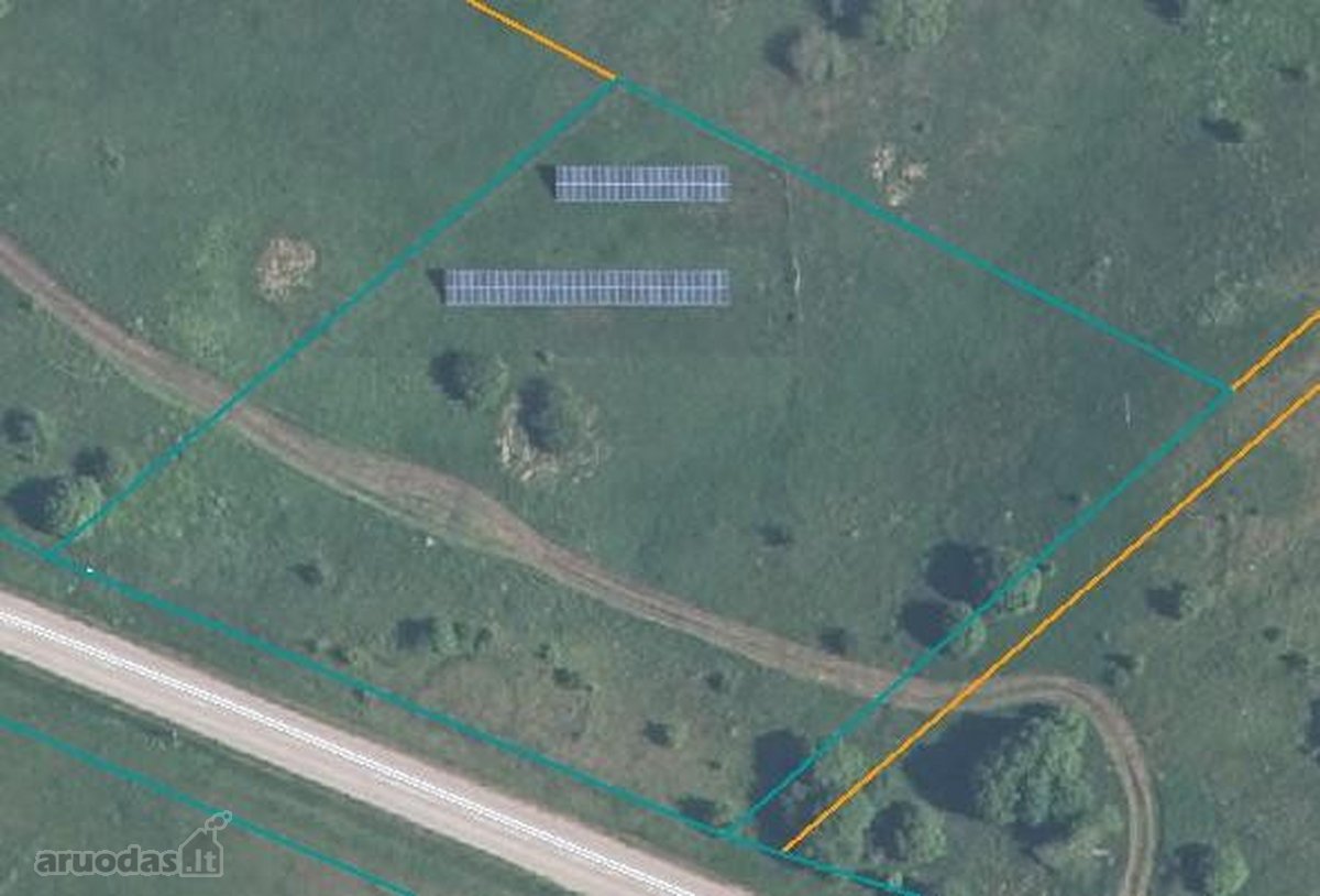 64a sklypas 11km nuo Bigo su saulės elektrine