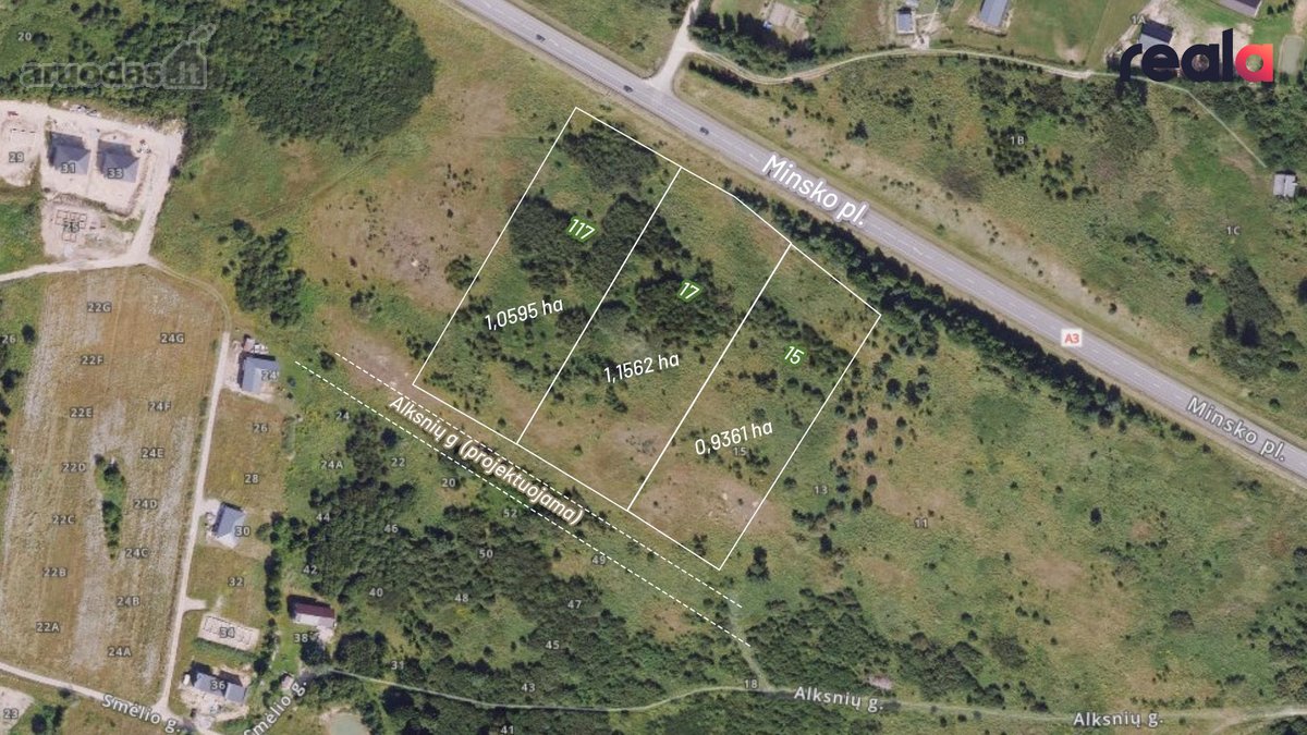Parduodamas 3,13 ha (313 arų) bendro ploto - nuotraukos Nr. 5