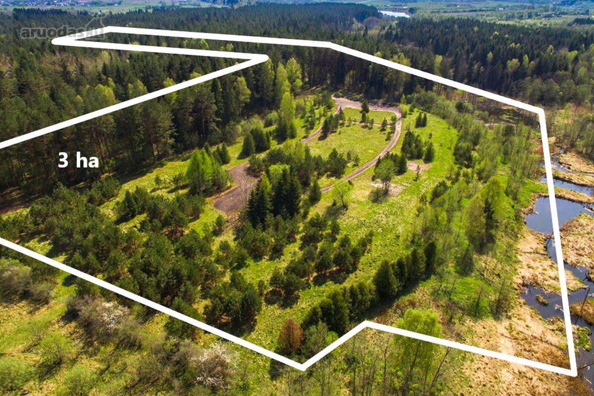 Parduodamas komercinės paskirties 3 ha