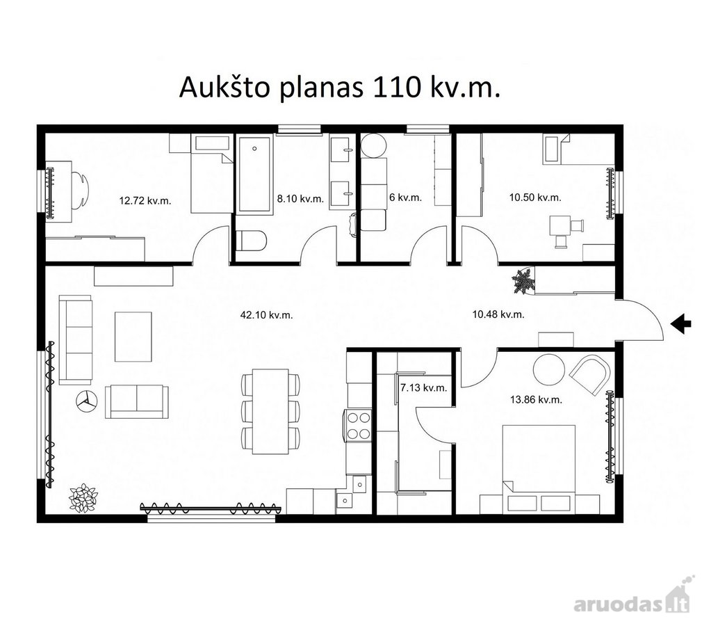Išskirtinis Projektas - Namai Nuostabiame - nuotraukos Nr. 5