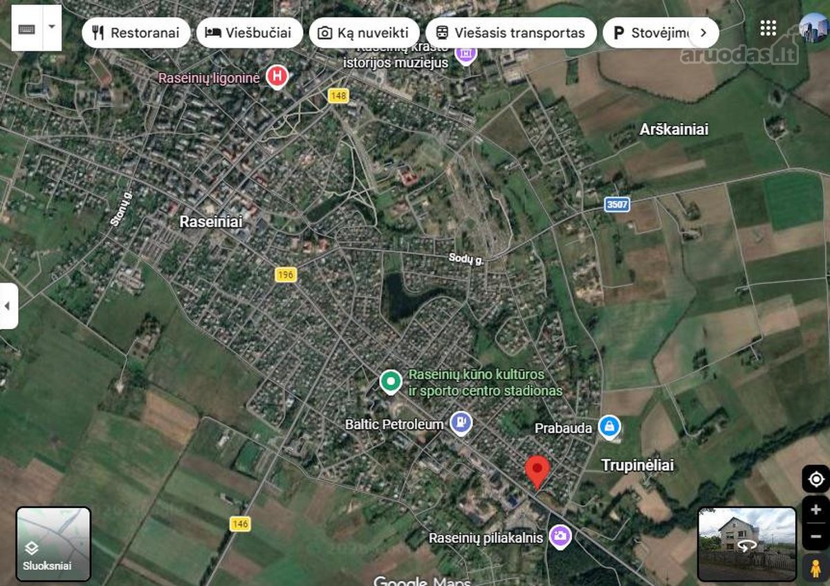 Puikioje vietoje parduodamas erdvus 13,6 a - nuotraukos Nr. 11